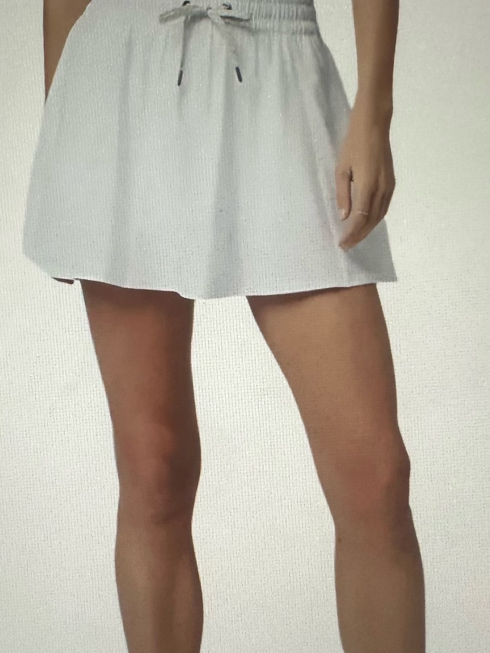 Vuori Clementine Skirt — Size Medium | White